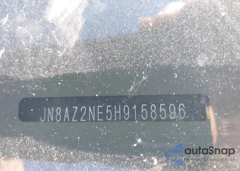 2017 Infiniti Qx80 из США, поврежденный, VIN JN8AZ2NE5H9158596